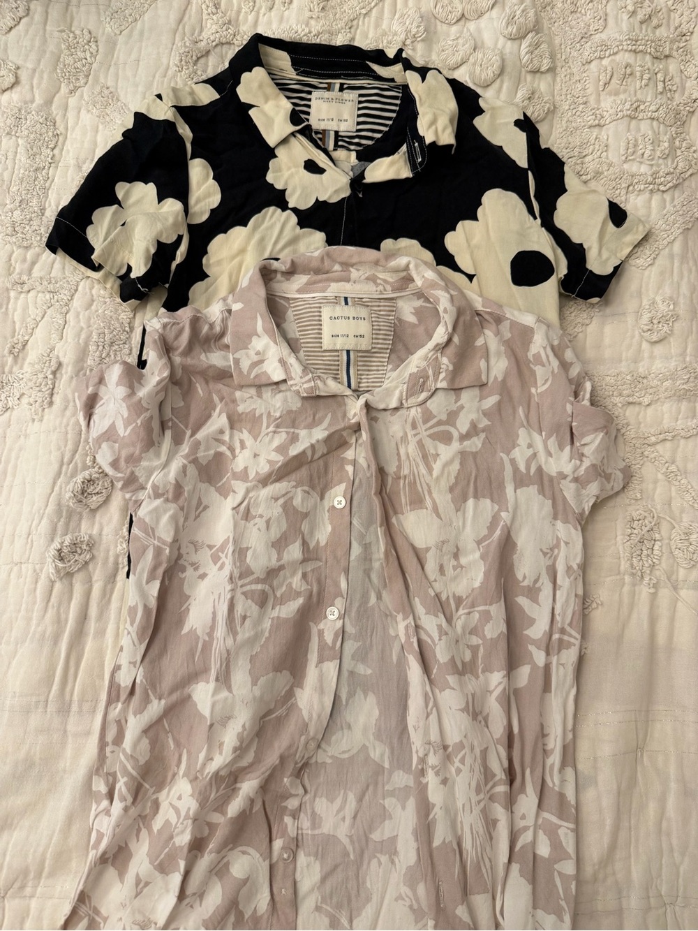 Denim & Flower Mauve Floral Button-Down Shirt